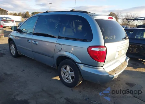 2006 Dodge Caravan Sxt z USA, uszkodzony, nr VIN 1D4GP45R56B519165